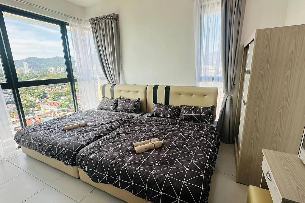 Deluxe Seaview Georgetown Penang @ Comfylux Homestay Jelutong Malasia