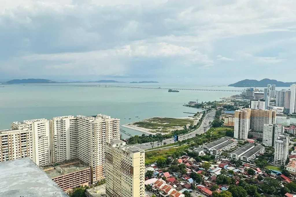 Deluxe Seaview Georgetown Penang @ Comfylux Homestay Jelutong Appartement