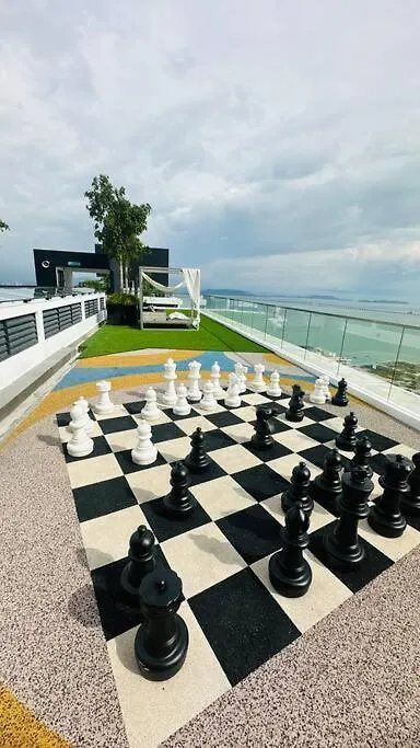 Deluxe Seaview Georgetown Penang @ Comfylux Homestay Jelutong Maleisië
